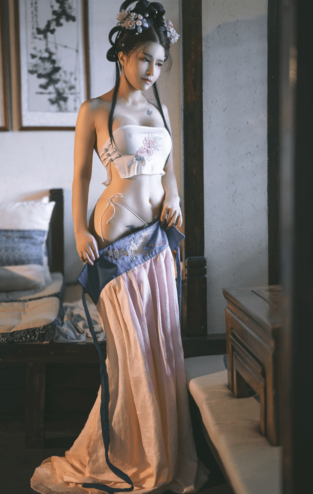 【抢鲜】鹿八岁baby – X铁手叫兽 汉服 [58P1V-2.93GB]预览图 4