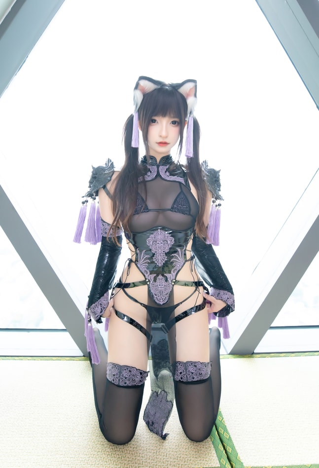 神楽坂真冬 – NO.141 旗袍猫女[75P2V-223MB]预览图 3