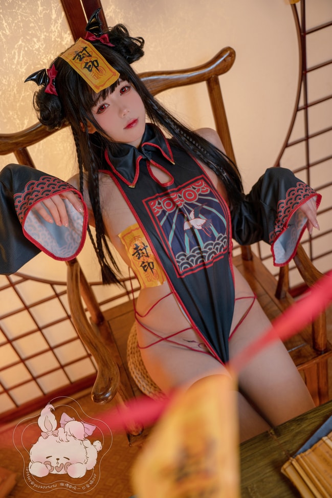 咬一口兔娘ovo – 僵尸蹲蹲[50P1V-956MB]预览图 2
