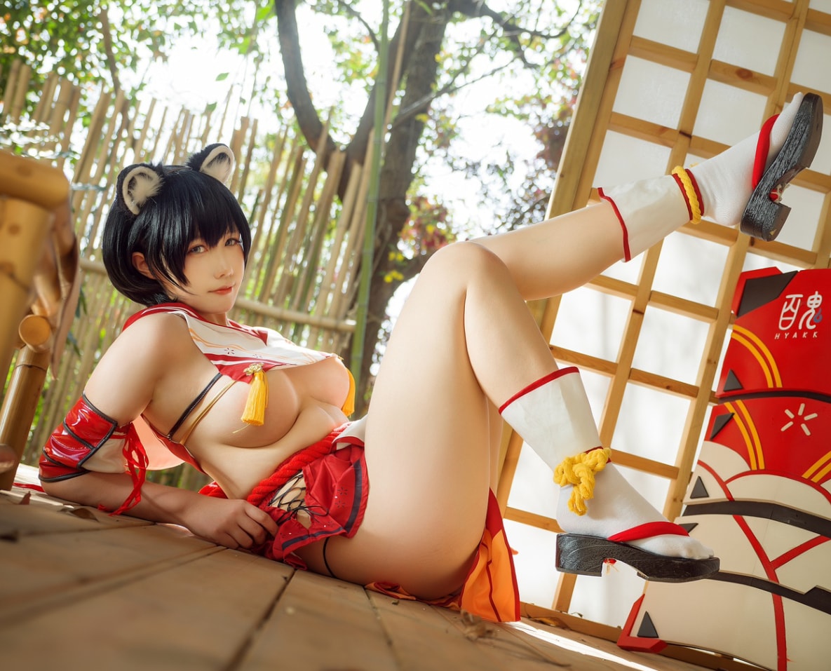 麻花酱 – NO.51 椿 [30P1V-342MB]预览图 2