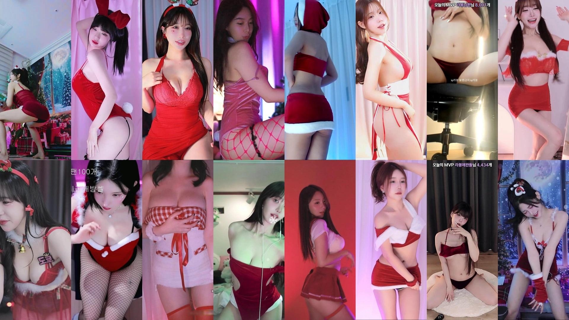 [主播]AfreecaTv韩国BJ 24年12月25日录制舞蹈合集